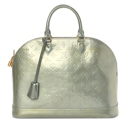 Louis Vuitton Vernis Alma GM Givre 1 of 9