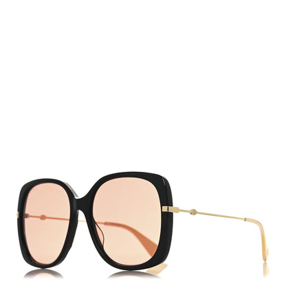 Gucci Square Frame GG0511S Sunglasses Orange Black 1 of 8