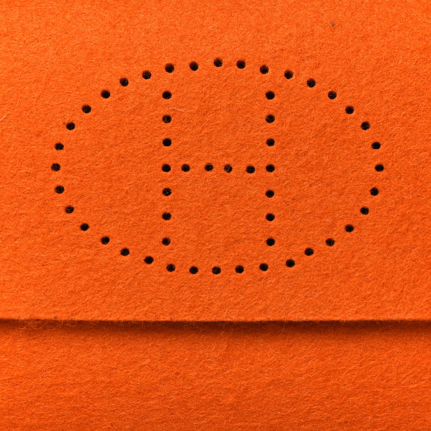 Felt Mises et Relances Playing Cards Holder Orange