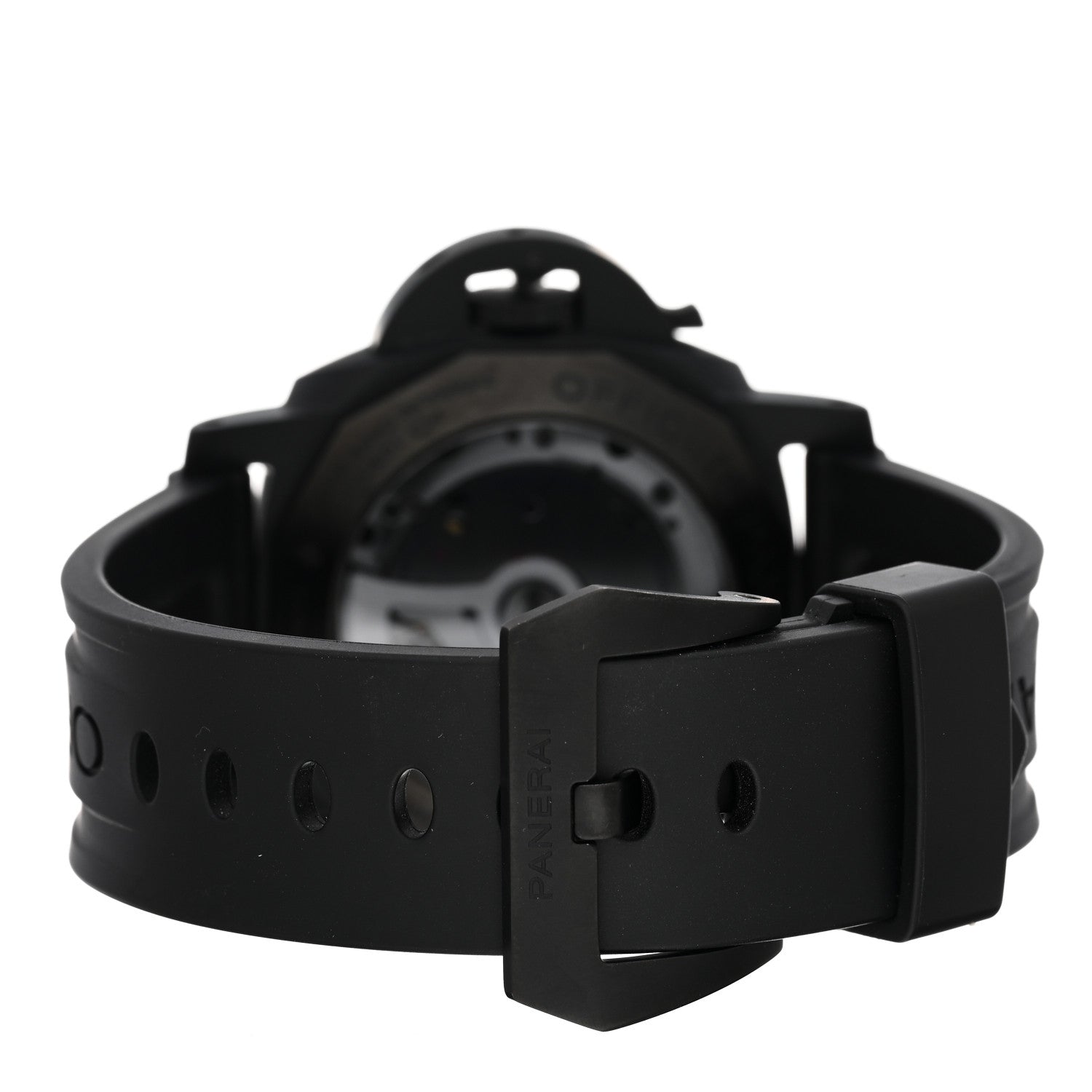 Panerai Ceramic Rubber 44mm Luminor 1950 3 Days Chrono Flyback Automatic Watch Black PAM00580 3 of 5