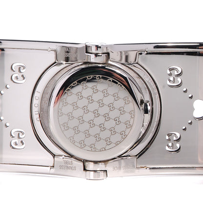 Gucci Stainless Steel Mother of Pearl 23mm Twirl Heart Quartz Watch 4 of 12