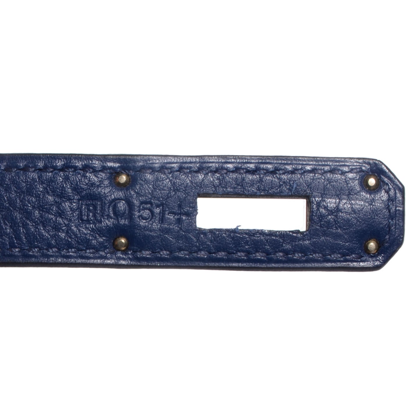 Taurillon Clemence Kelly Retourne 32 Bleu Saphir