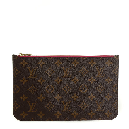 Louis Vuitton Monogram Neverfull MM GM Pochette Pivoine 1 of 7