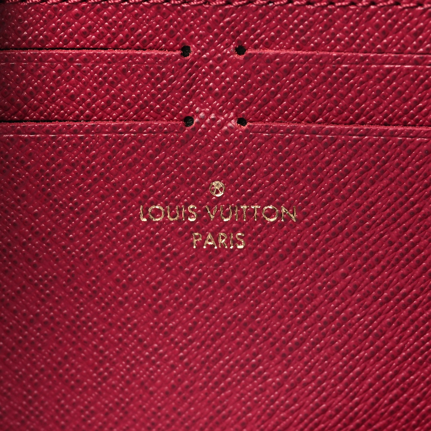 Monogram Clemence Wallet Fuchsia