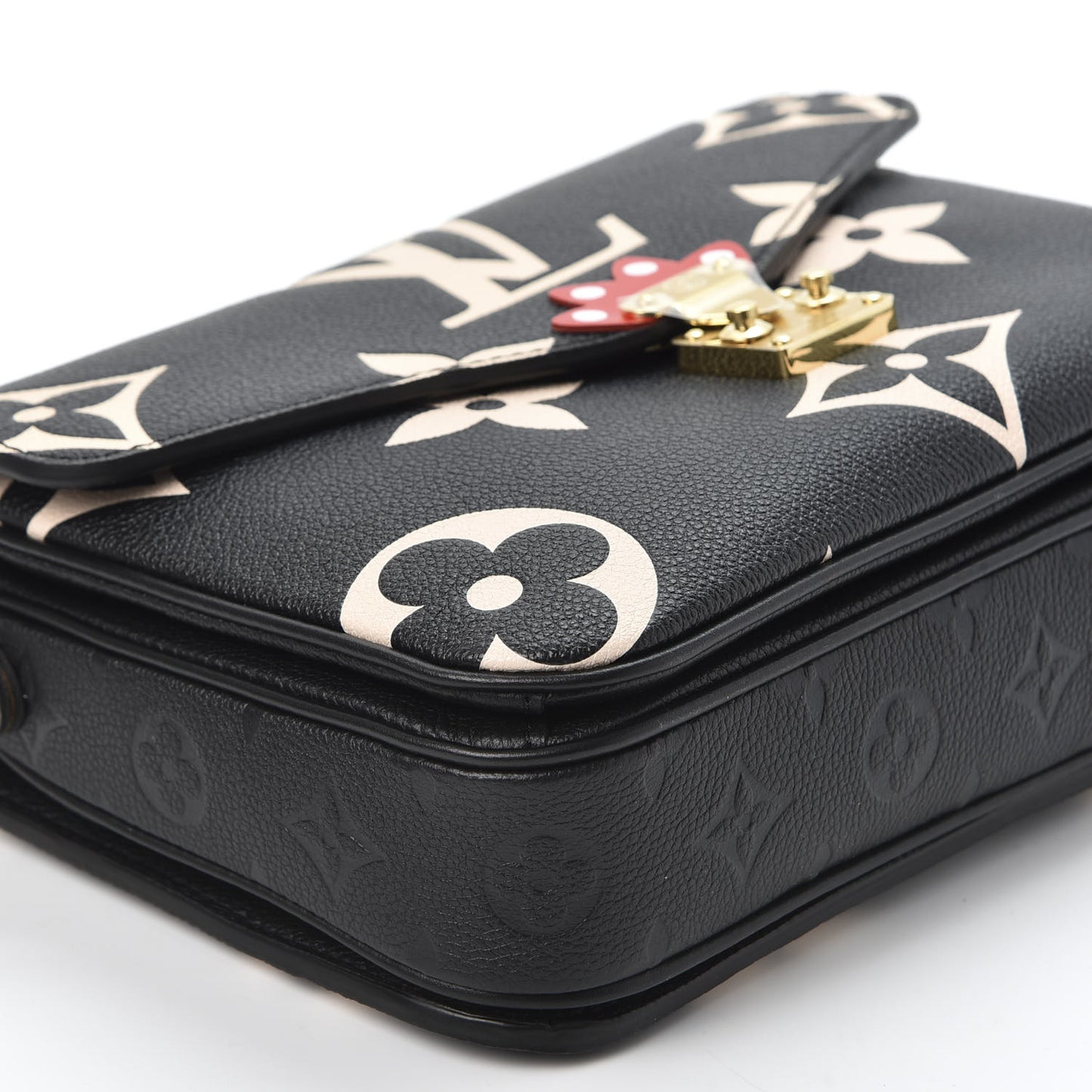 Empreinte Monogram Giant Crafty Pochette Metis Black Creme