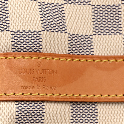 Louis Vuitton Damier Azur Keepall Bandouliere 55 5 of 10