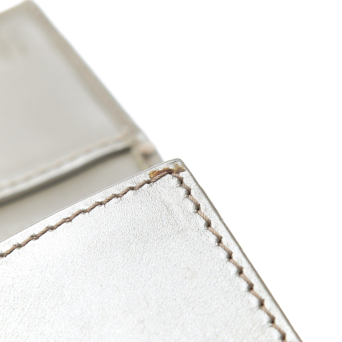 Imprime Monogram GG Pierce Continental Flap Wallet Silver