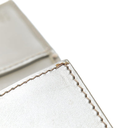 Gucci Imprime Monogram GG Pierce Continental Flap Wallet Silver 11 of 12