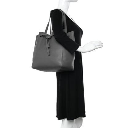 Celine Soft Grained Calfskin Medium Belt Cabas Phantom Taupe 2 of 11
