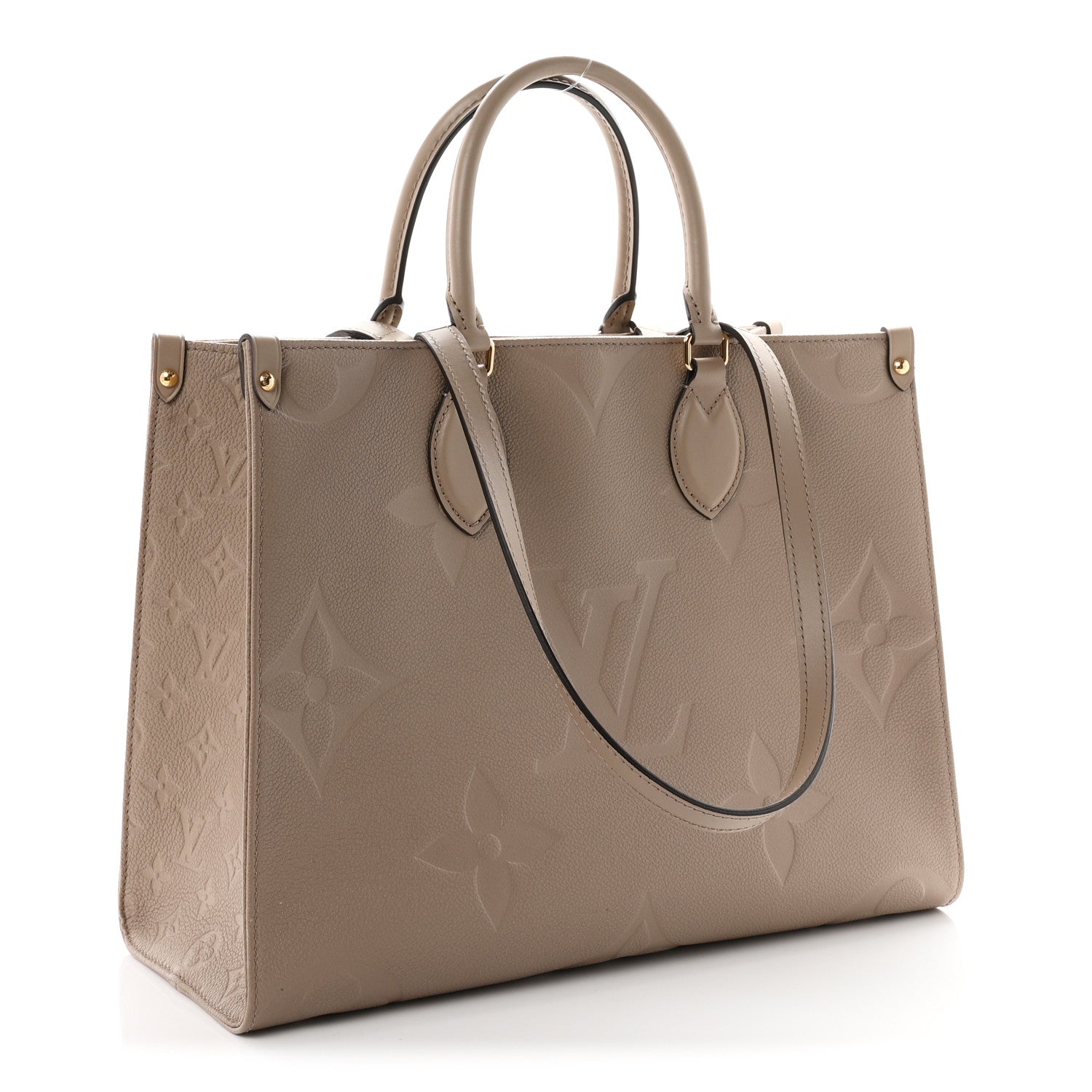 Louis Vuitton Empreinte Monogram Giant Onthego MM Tourterelle 3 of 10