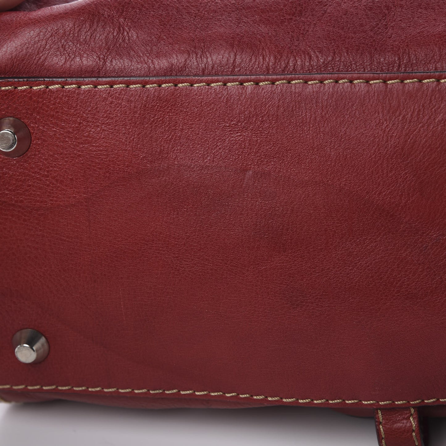 Calfskin Edith Satchel Whiskey