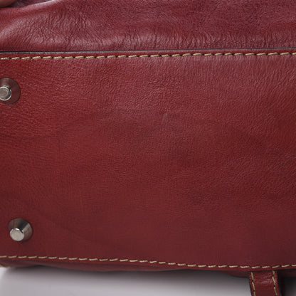 Chloe Calfskin Edith Satchel Whiskey 12 of 20