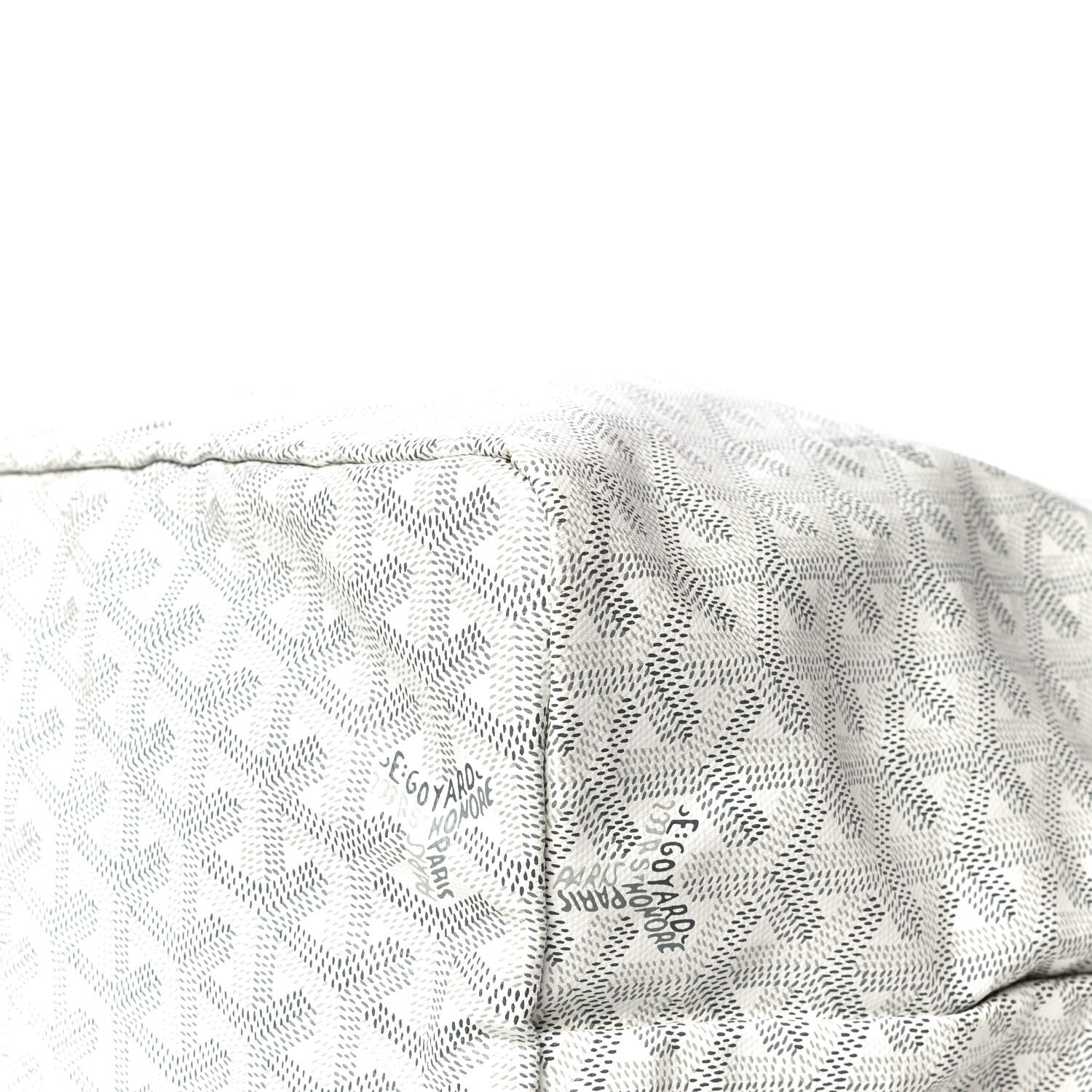Goyard Goyardine Saint Louis GM White 8 of 11