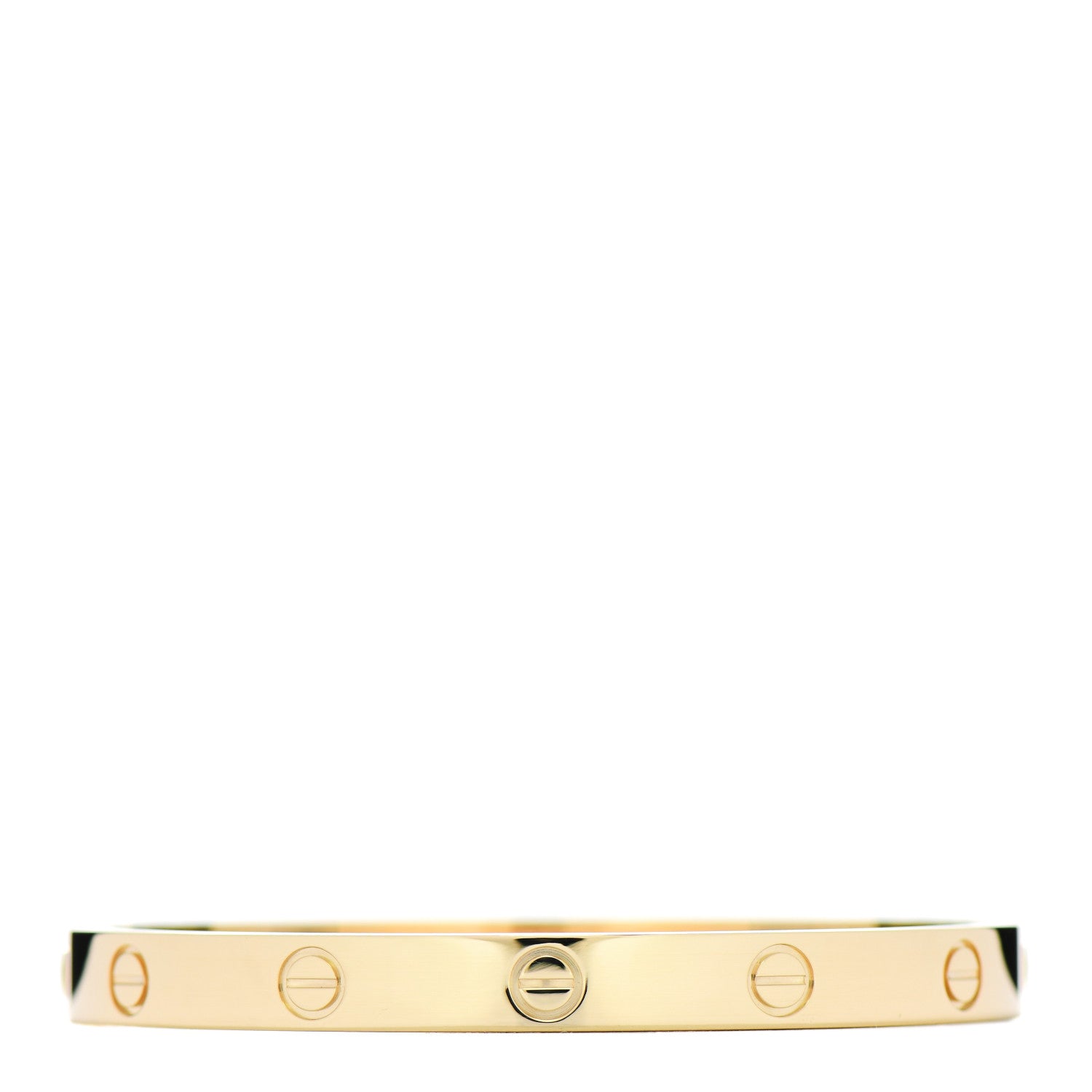 Cartier 18K Yellow Gold LOVE Bracelet 17 1 of 4