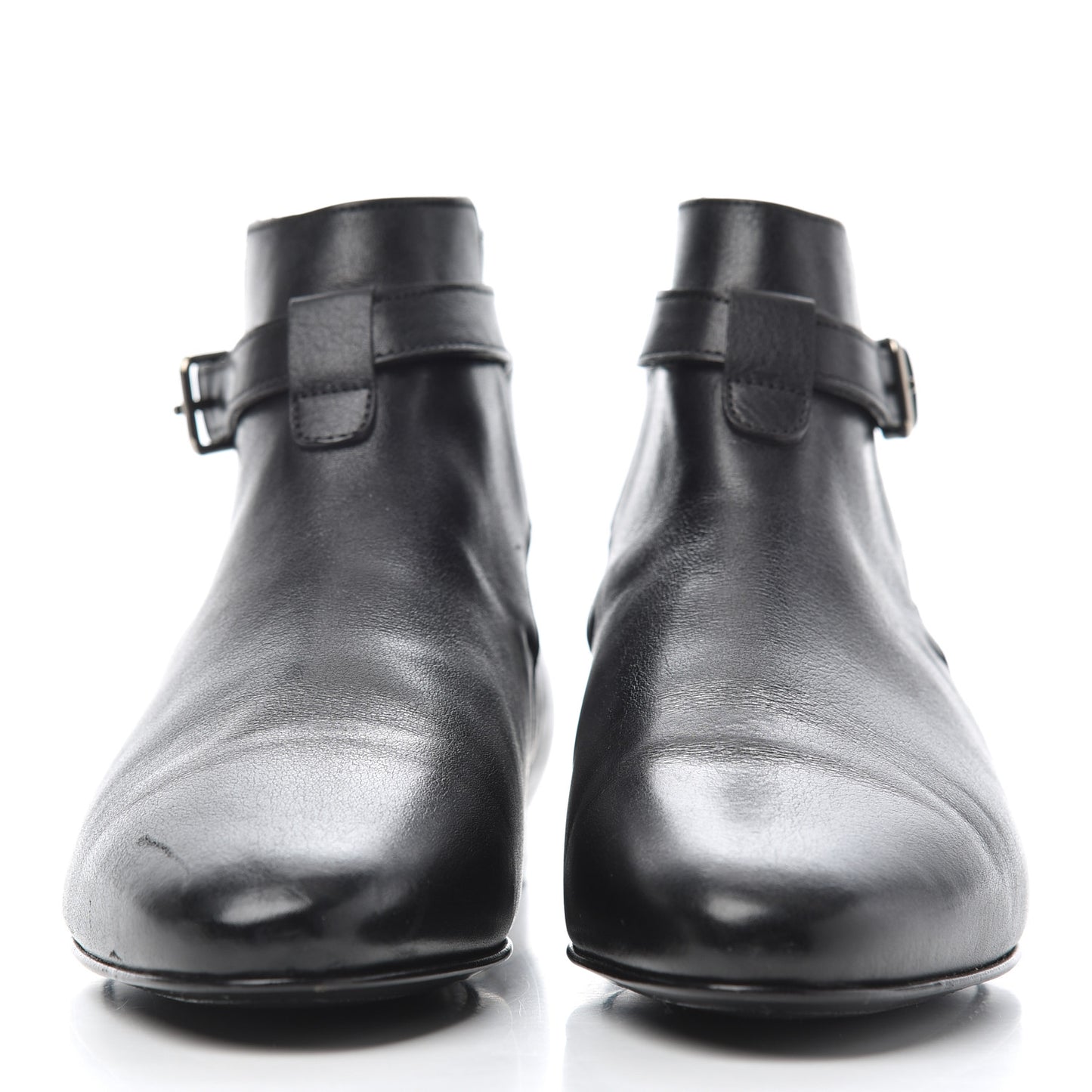Calfskin Women's London 20 Jodhpur Cropped Boots 36.5 Black