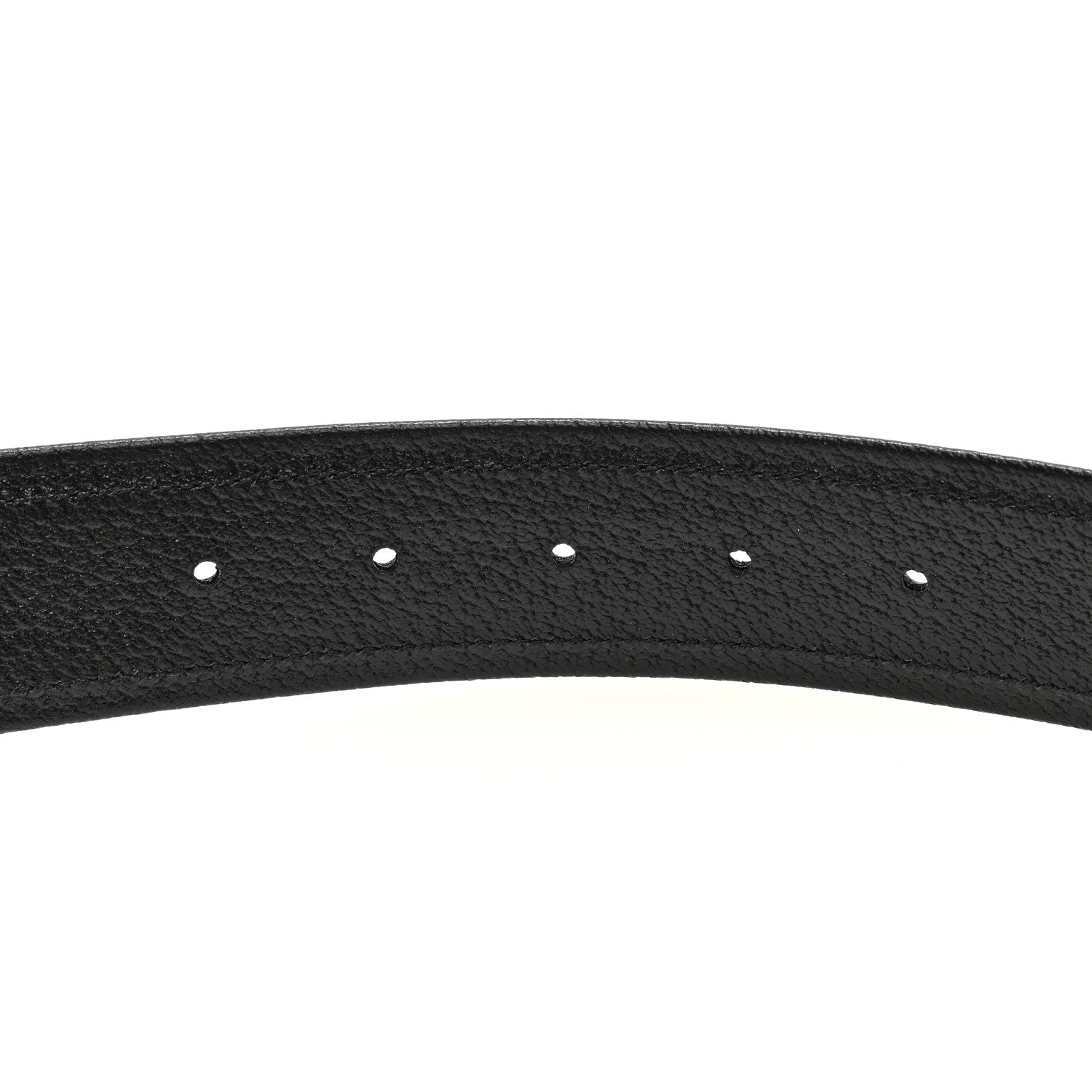 Gucci Econyl Nylon Monogram Off The Grid Belt Logo Buckle Belt 85 34 Black 5 of 5