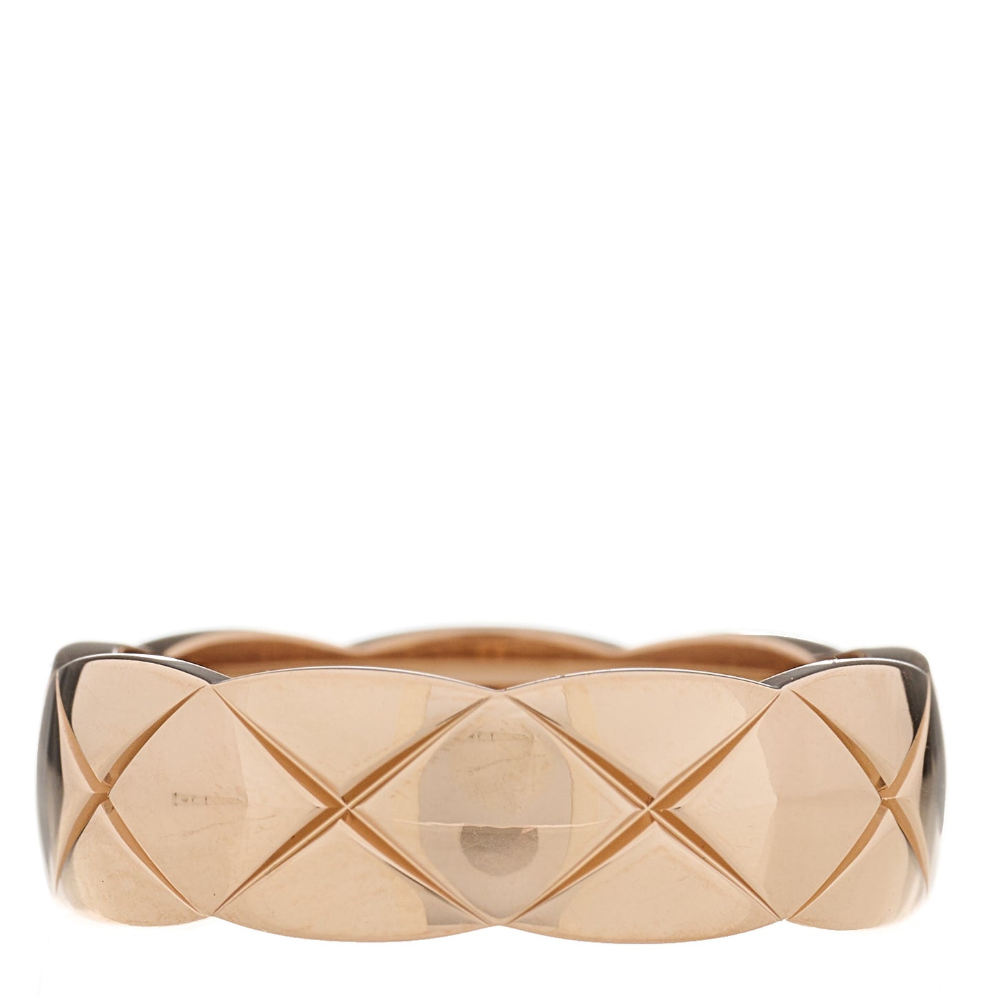 18K Beige Gold Small Coco Crush Ring 58 8.5