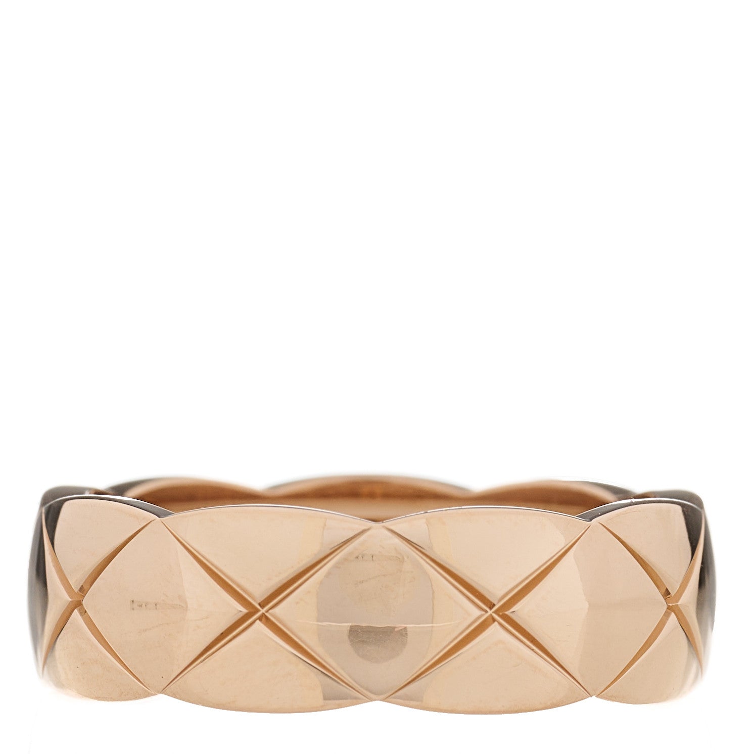 Chanel 18K Beige Gold Small Coco Crush Ring 58 8.5 3 of 5