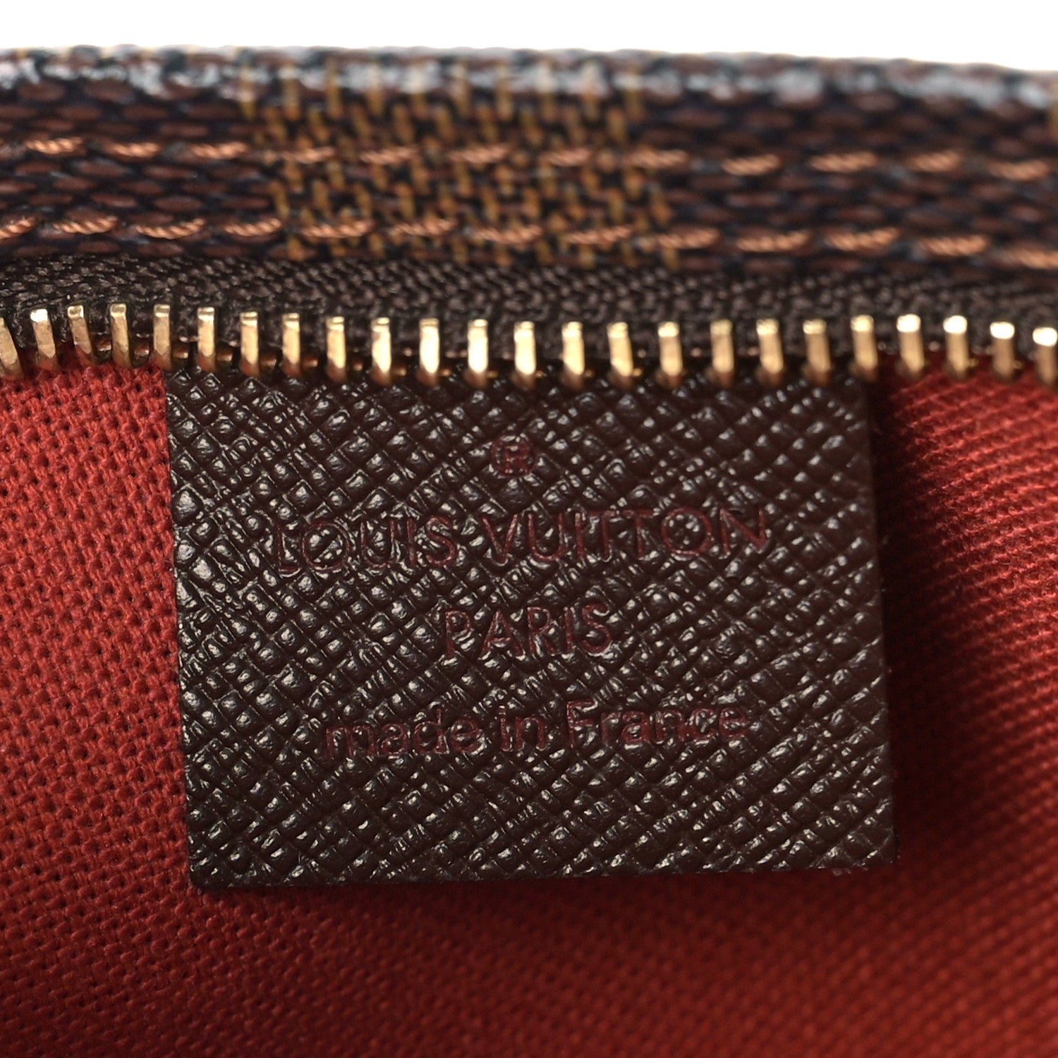 Louis Vuitton Damier Ebene Trousse Make Up Bag Pochette 6 of 8