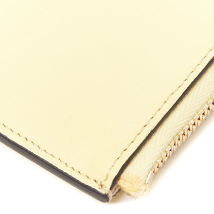 Chloe Calfskin Alphabet Purse Wallet Lemonade 5 of 8