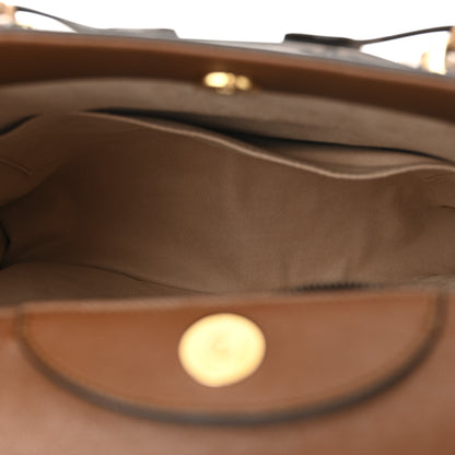Gucci Wonka Grain Calfskin Medium Diana Tote Bag Cuir Yellow Fluo 5 of 10
