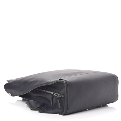 Hermes Taurillon Cristobal Cityback 30 Bleu Indigo 4 of 9