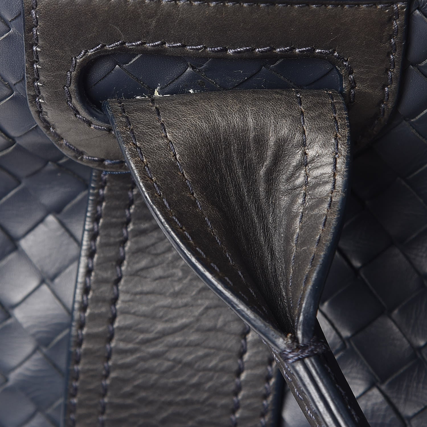 Bottega Veneta Light Calf Intrecciato Tote Prusse 8 of 13