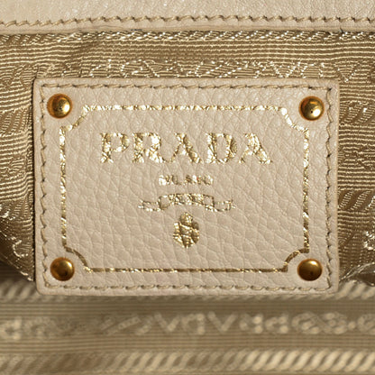 Prada Vitello Daino Shopping Tote Talco 7 of 11