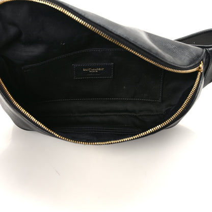 Saint Laurent Grain De Poudre Monogram Belt Bag Black 4 of 10