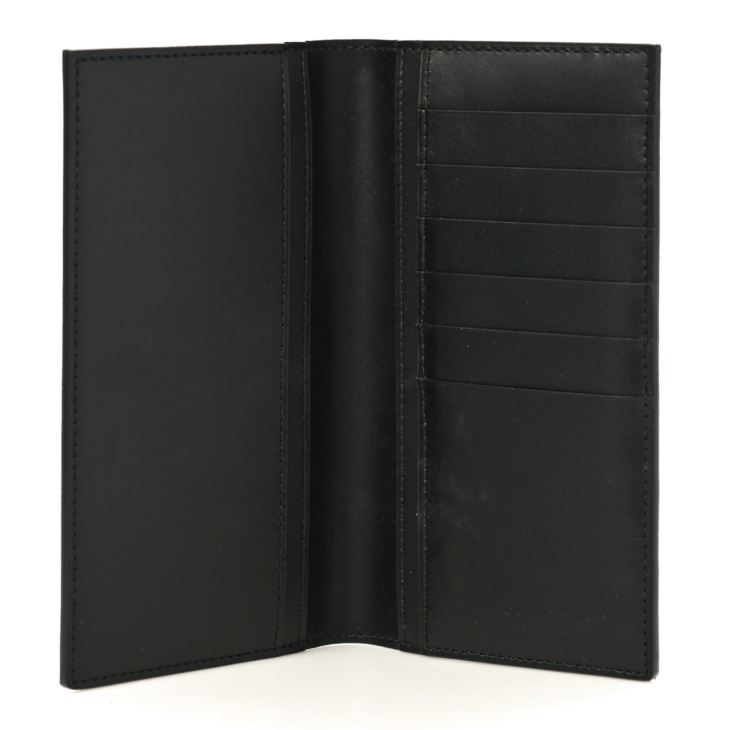 Goyardine Long Bi-Fold Wallet Black