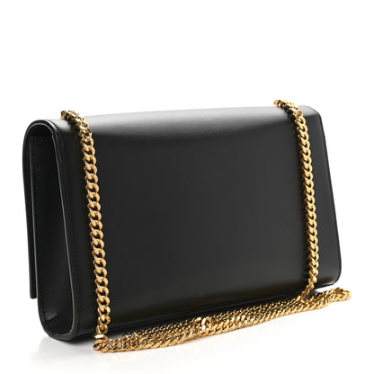Saint Laurent Smooth Calfskin Medium Classic Monogram Kate Tassel Satchel Black 3 of 8