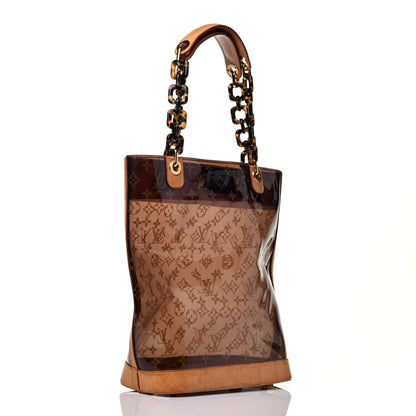 Louis Vuitton Vinyl Cabas Sac Ambre MM 3 of 9