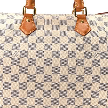 Louis Vuitton Damier Azur Speedy 35 8 of 10