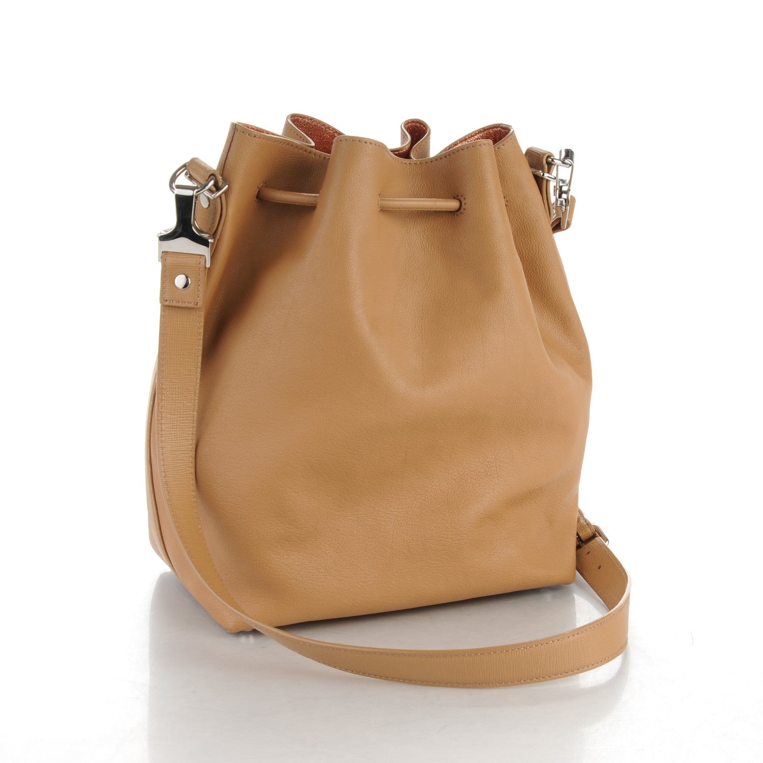 Proenza Schouler Calfskin Large Bucket Bag Desert Copper 3 of 7