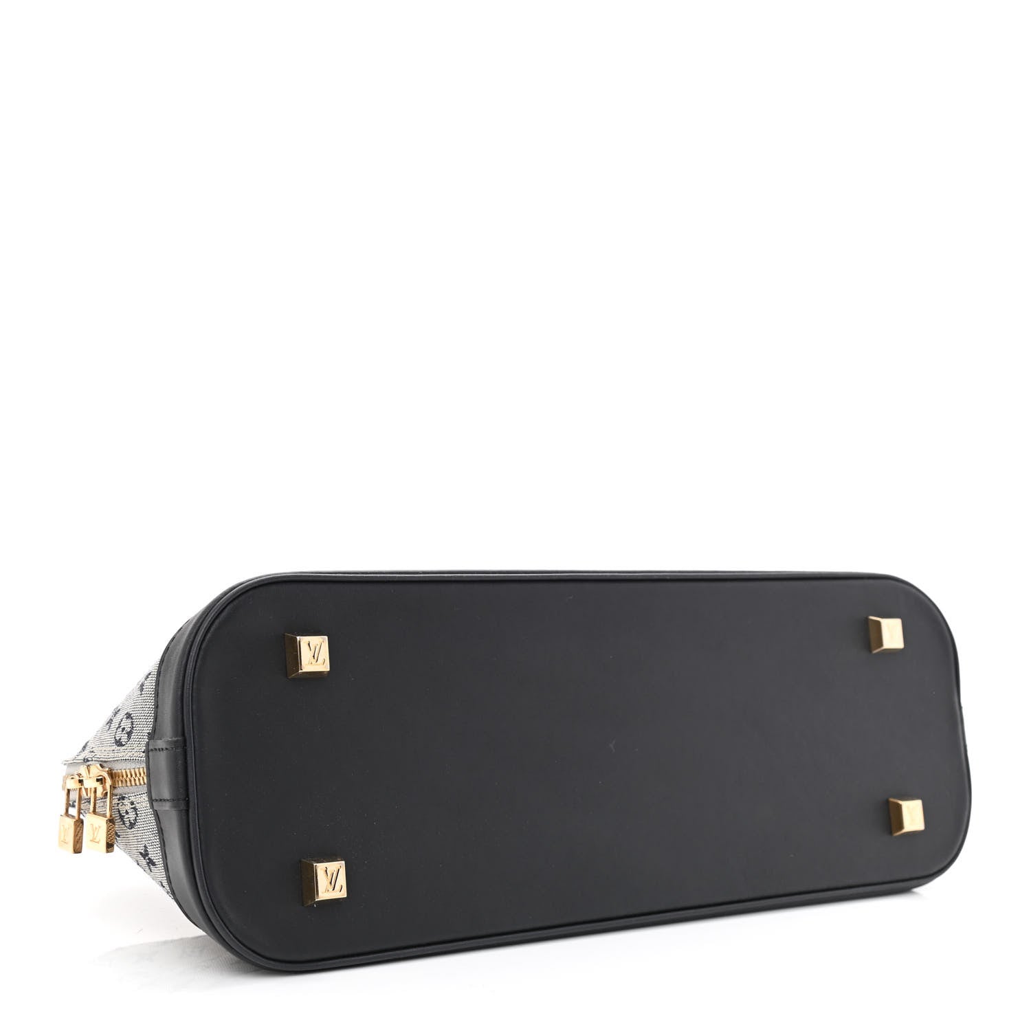 Louis Vuitton Mini Monogram Alma Long Blue 4 of 12