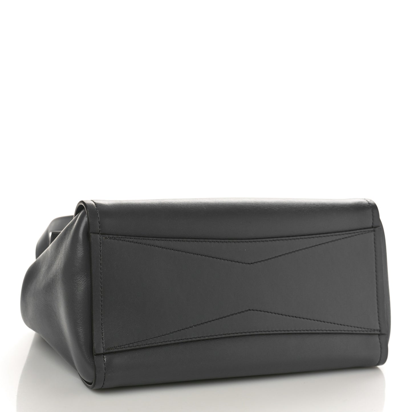 Calfskin Small Mystic Shoulder Bag Storm Grey