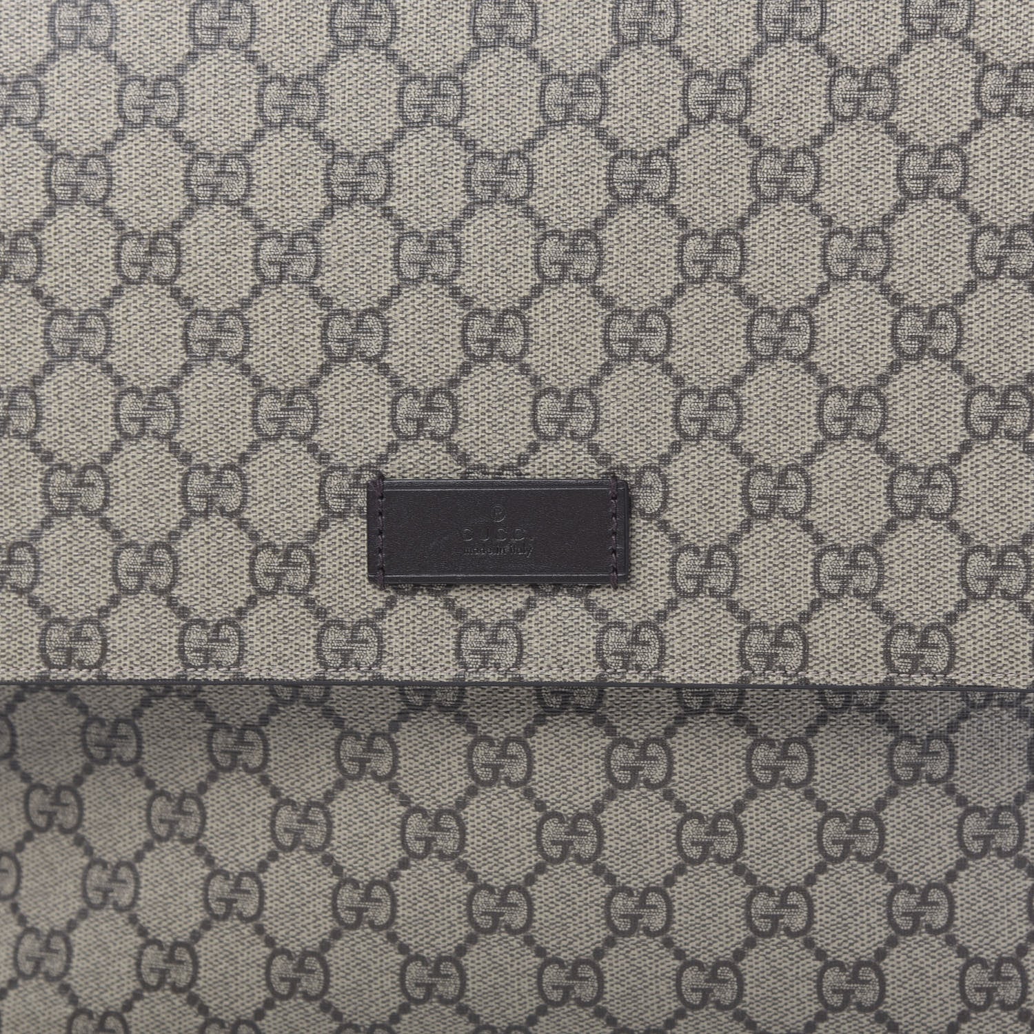 Gucci GG Plus Monogram Messenger Diaper Bag Dark Brown 10 of 12