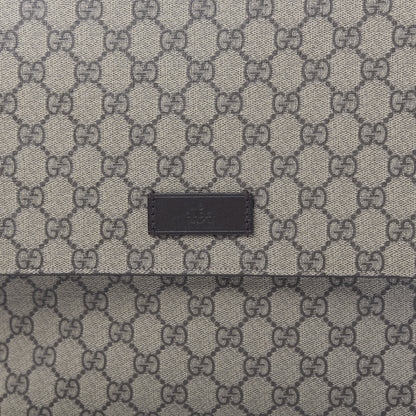 Gucci GG Plus Monogram Messenger Diaper Bag Dark Brown 10 of 12
