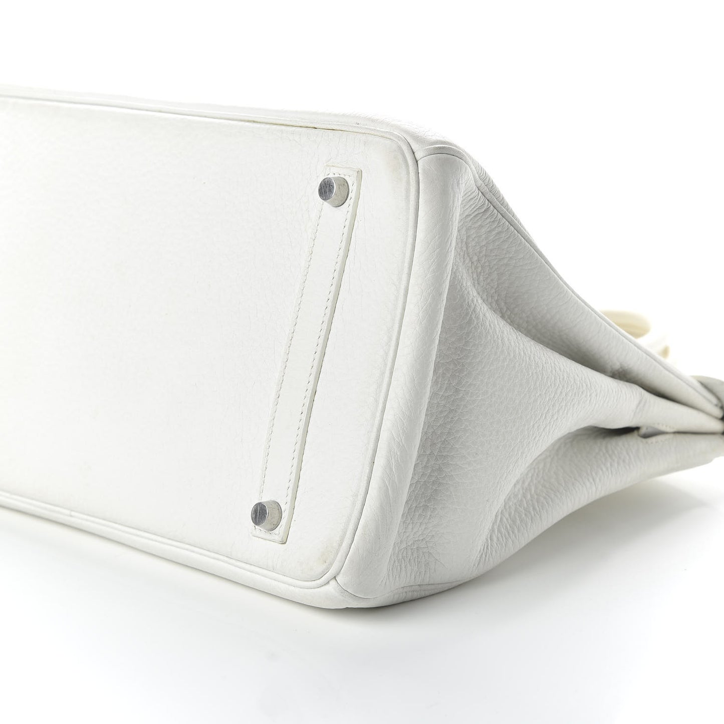 Taurillon Clemence Birkin 35 White