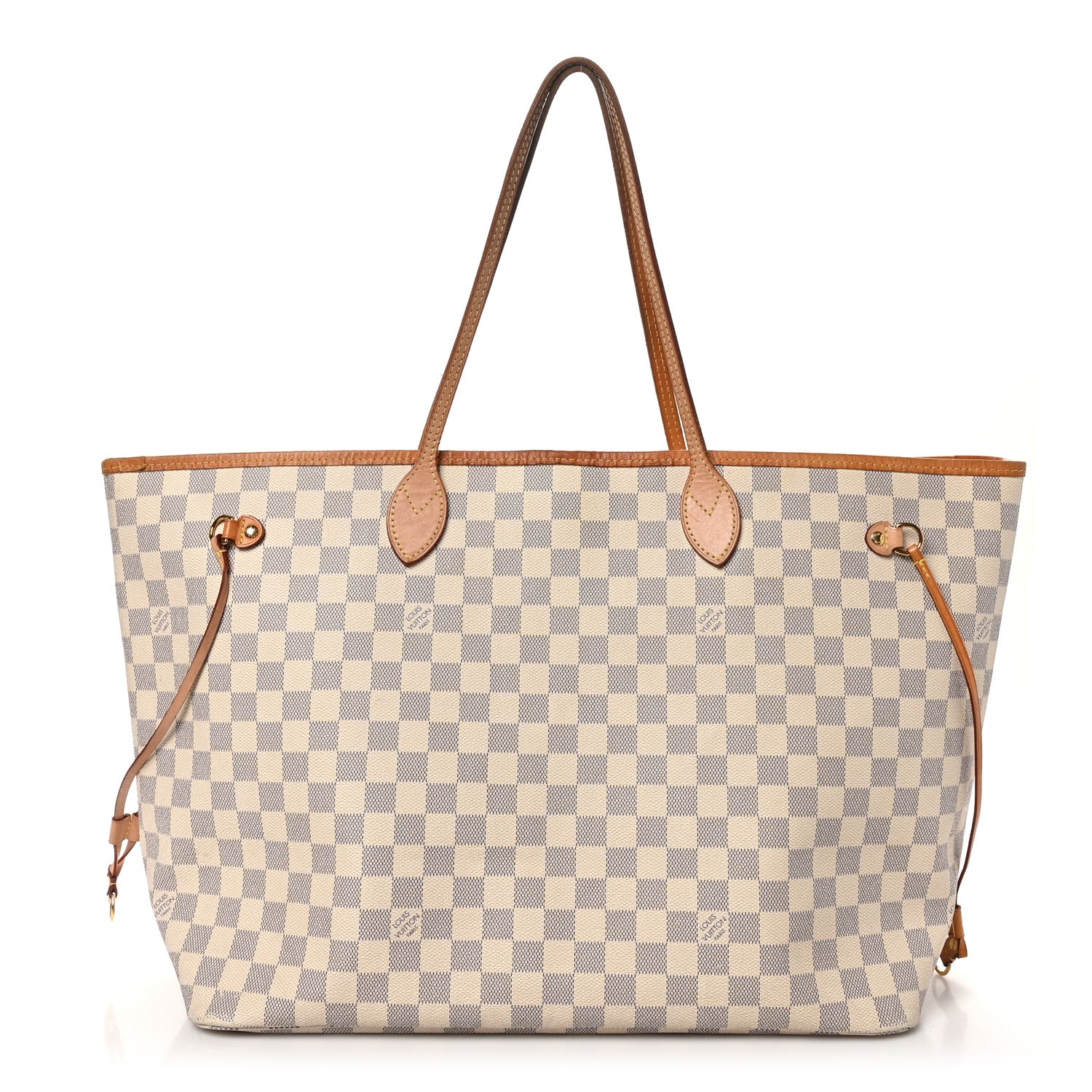 Louis Vuitton Damier Azur Neo Neverfull GM Rose Ballerine 1 of 10