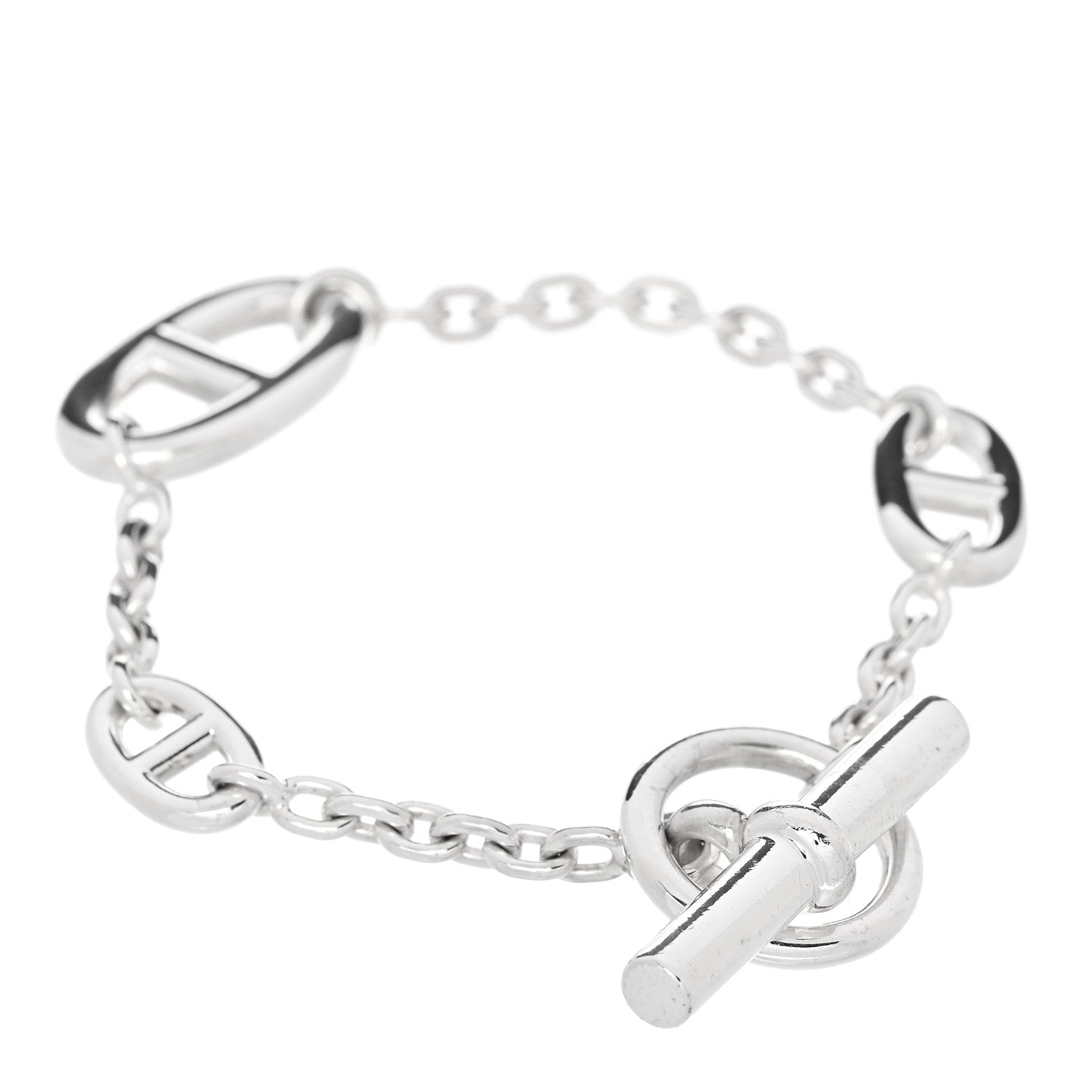 Hermes Sterling Silver Farandole Bracelet ST 2 of 3
