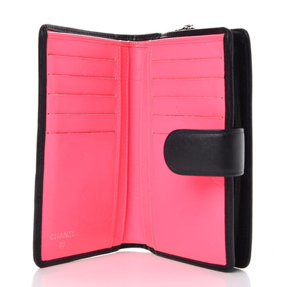 Chanel Calfskin Cambon Zipped Pocket Wallet Black 5 of 10