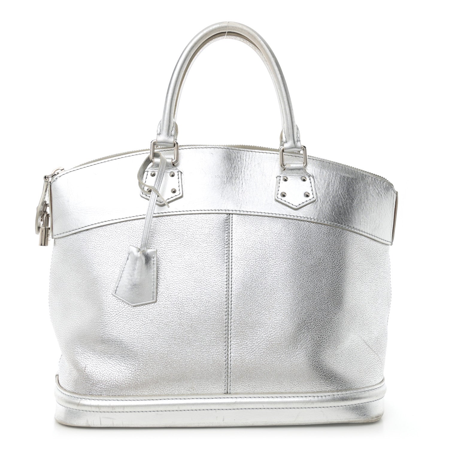 Louis Vuitton Suhali Lockit MM Silver 1 of 14