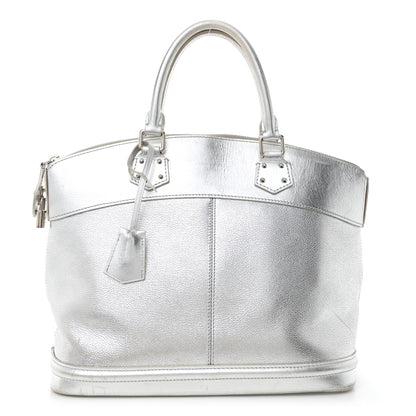 Louis Vuitton Suhali Lockit MM Silver 1 of 14