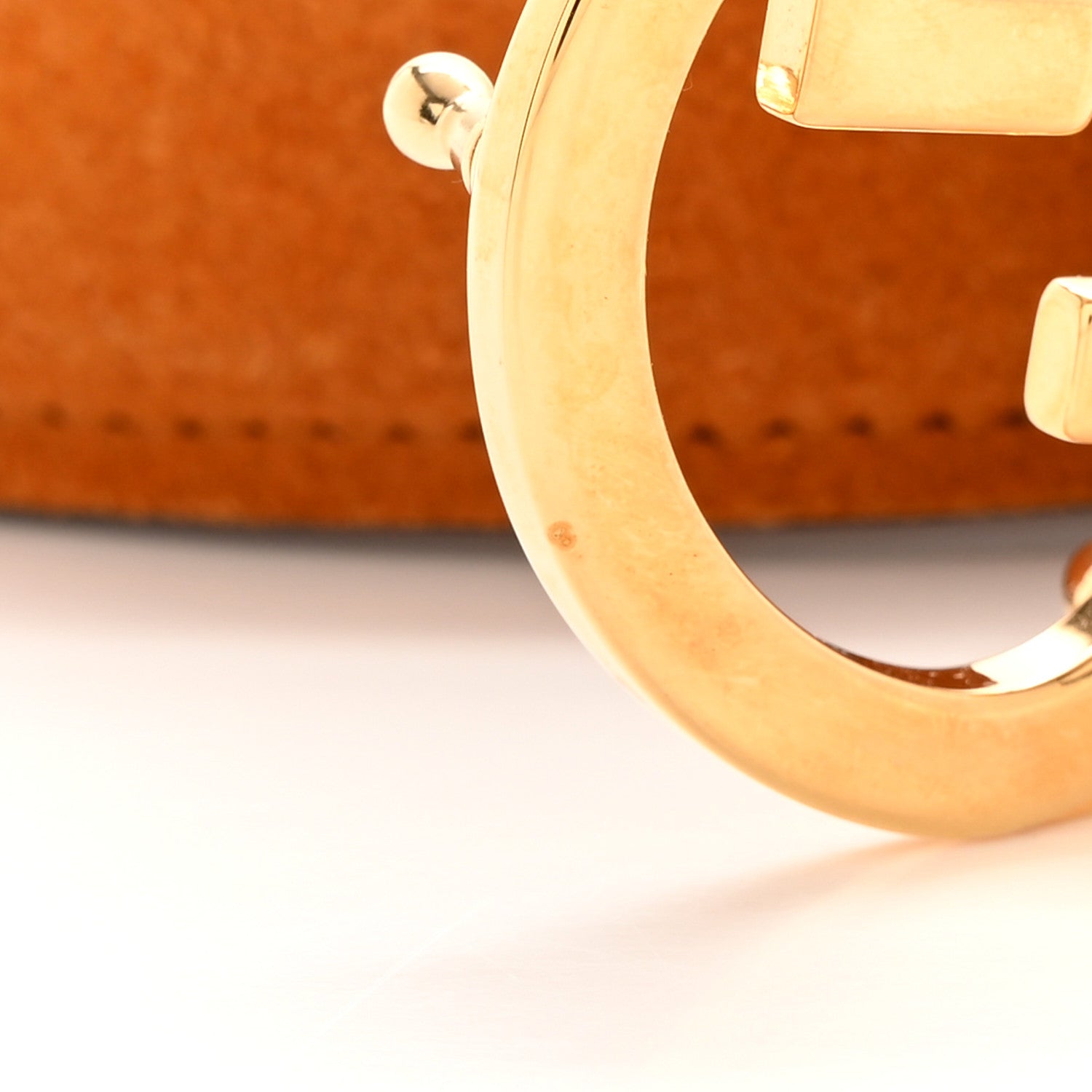 Gucci Suede Cudu Blondie 30mm Belt 85 34 Blondie Cognac 3 of 8