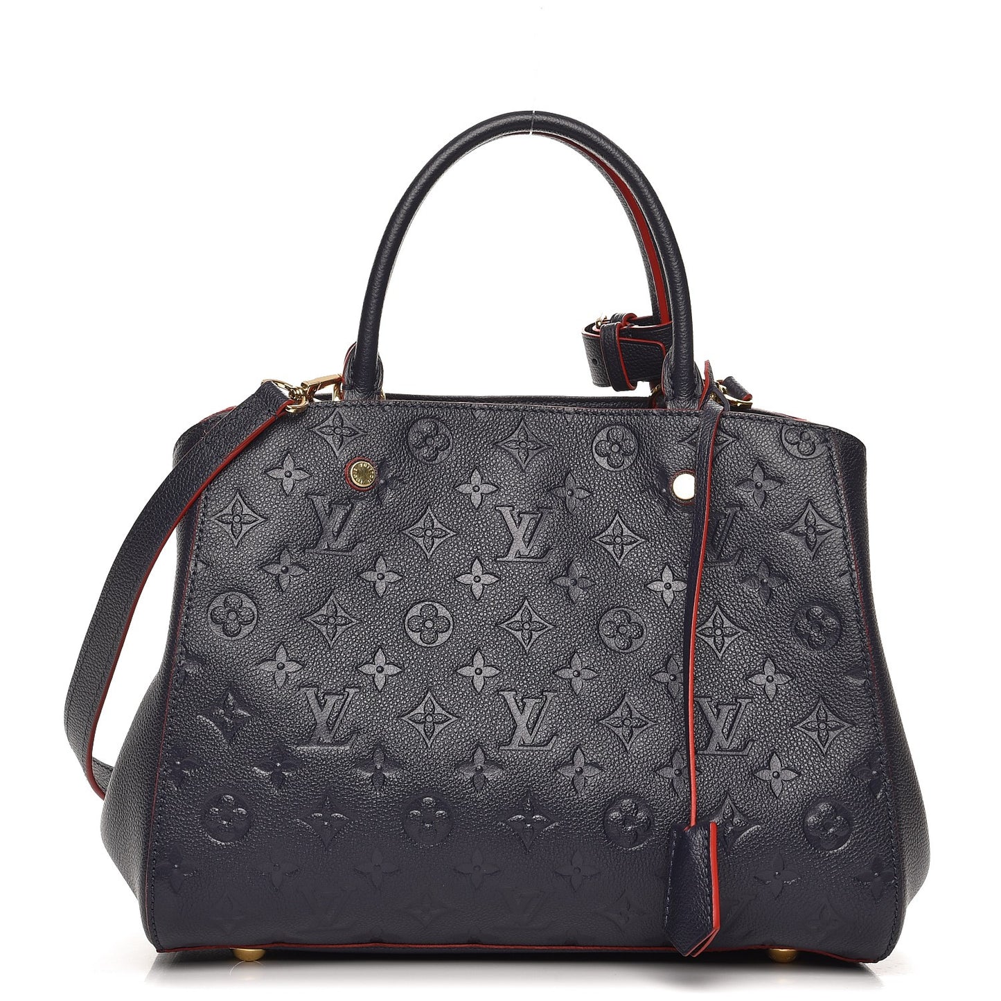 Empreinte Montaigne MM Marine Rouge