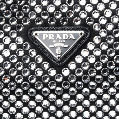 Prada Satin Crystal Mini Re-Edition 2000 Bag Cristal 10 of 12