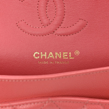 Chanel Caviar Quilted Small Double Flap Pink 6 of 11