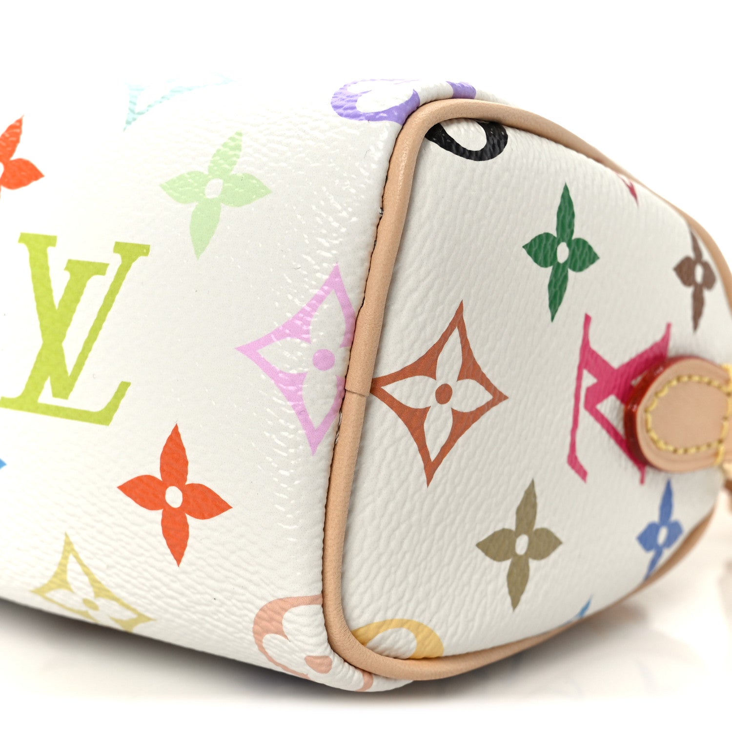 Louis Vuitton LV X TM Monogram Multicolor Nano Speedy White White 10 of 11