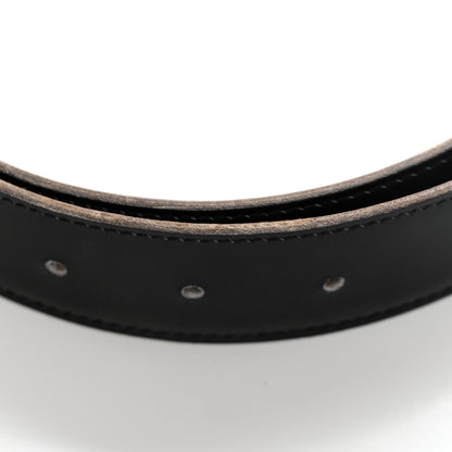 Hermes Box Epsom 32mm Constance H Belt 70 28 Black Gold 11 of 11